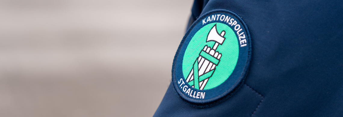 Symbolbild Wappen der Kantonspolizei SG.